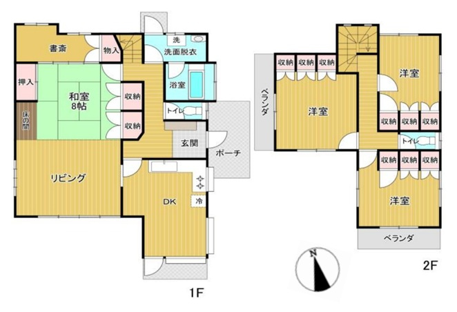 ■間取り図｜敷地面積：333.93？（約101.01坪）建物面積：134.98？（約40.83坪）