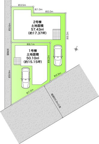 建築中につき、同売主による完成物件とともにご紹介させて頂きます!!