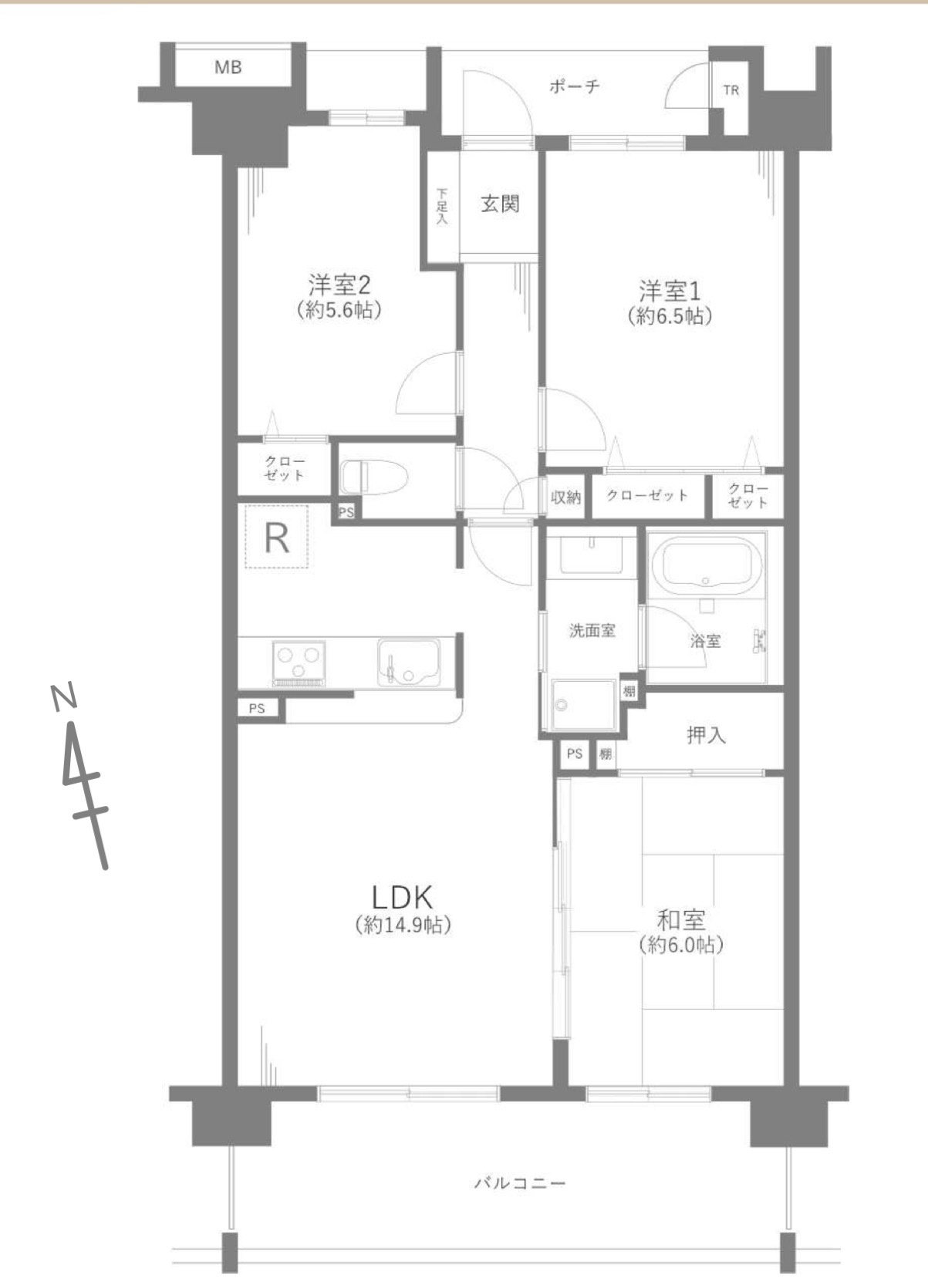間取り：312001250734
