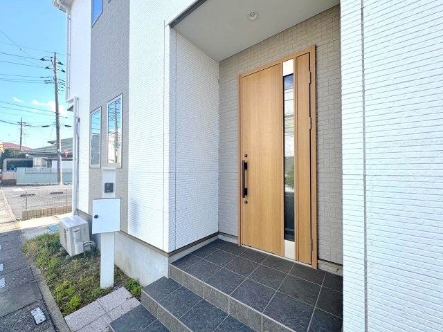 玄関外