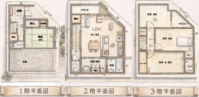 間取り：327002169484