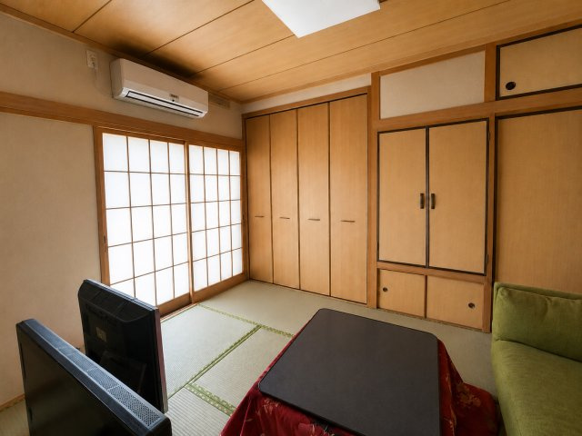 落ち着いた雰囲気の和室付きです