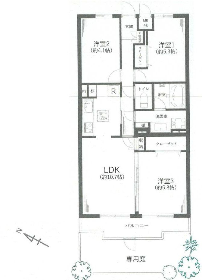 間取り：314002631419