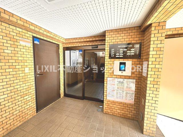 お子様・奥様も安心のオートロックのマンションです。防犯面も充実したマンション。