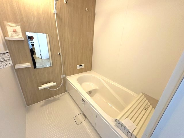 施工例。浴室です。施工例は完成時と異なる場合があります。