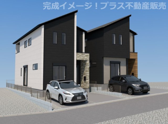 完成イメージの外観パースです。
