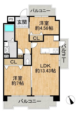 間取り：327002346061