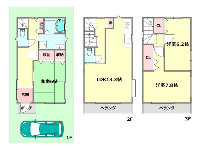 間取り：328000625686