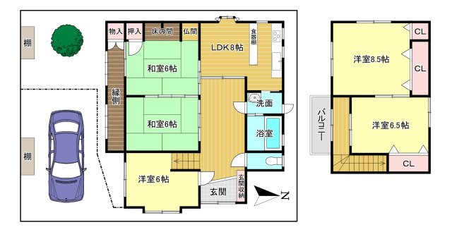 間取り：329000141395
