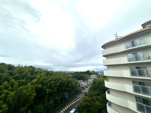 洋室からの眺望です。