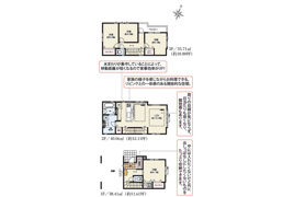 北区上十条4丁目 新築戸建 2号棟 8799万円の間取り