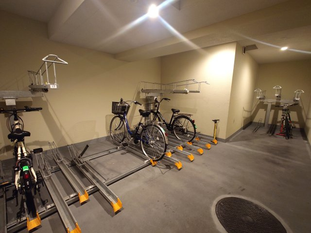 屋内駐輪場