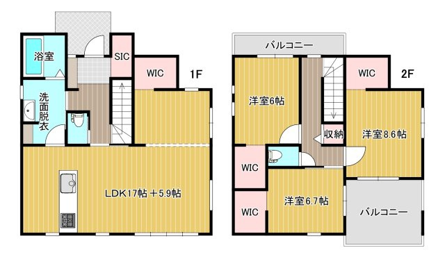 間取り：308000189489