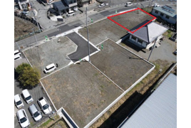 南アルプス市藤田　分譲地の外観