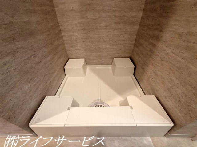 洗濯パンは掃除がしやすいかさ上げタイプです！