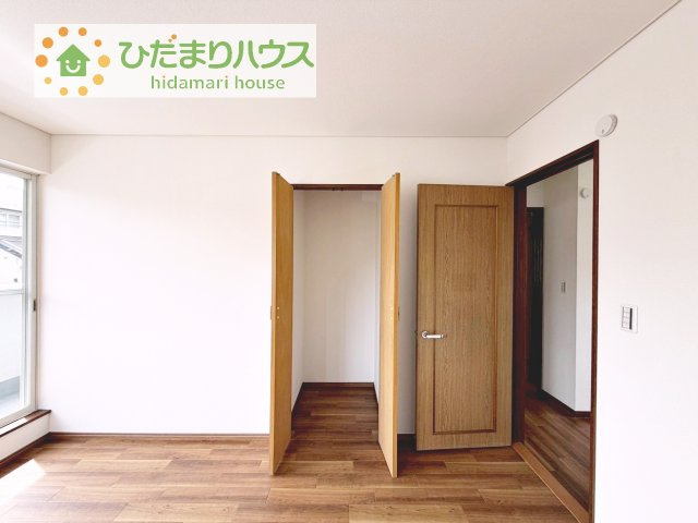 全室にクローゼットが付いていて、お部屋の住空間もスッキリ広々使えそうです(^^)