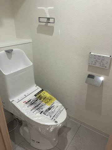 ゆったりとした空間のトイレです