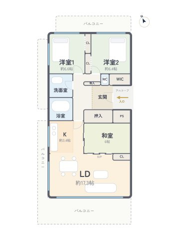 間取り：324000030642