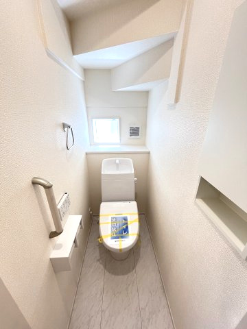 現地写真。1階のトイレです。