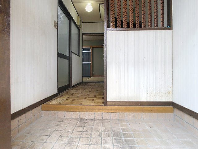 広々した玄関です。