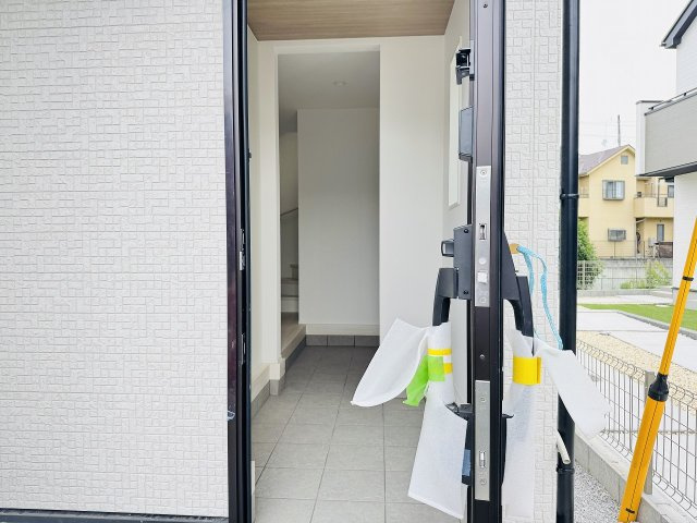 ～土間収納が広い玄関です～