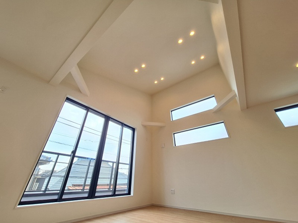【練馬区富士見台1丁目　新築一戸建住宅　全1棟　（成増店）の居間】
