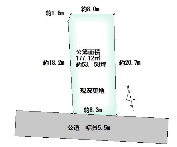 区画図：312001250101