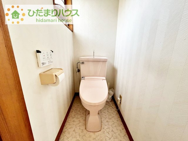 トイレは1F、2F共に完備！取り合いになることがありませんね(^^)/