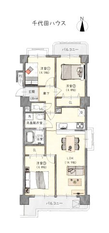 間取り：323000522698