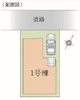 駐車スペース1台可(車種による)。教育・商業施設が充実した子育て世帯に優しい住環境です。
