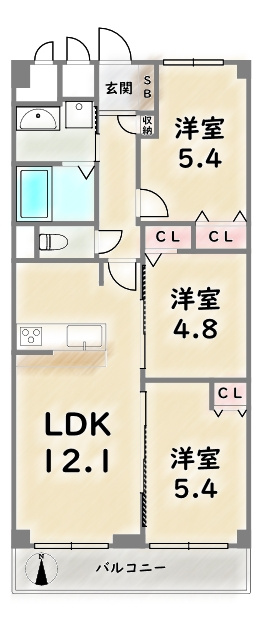 間取り：326000266996