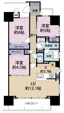 間取り：334000259363
