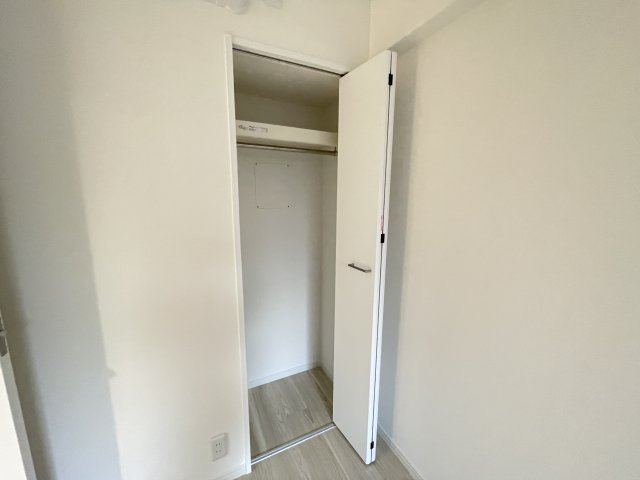 各居室に収納がついており、家族で使い分けしやすくなっています。　