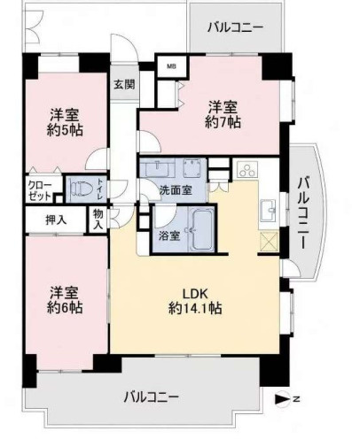 間取り：311002484087