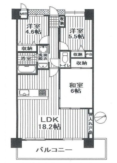 間取り：328000587252