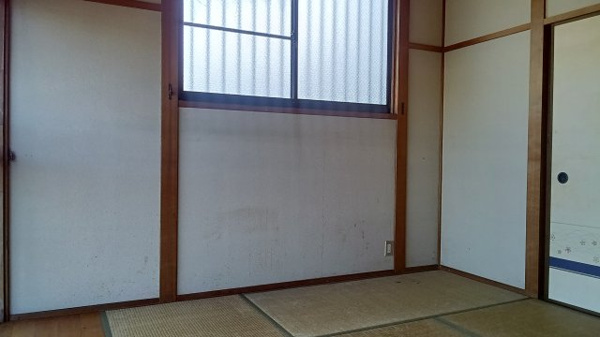 【広島市中区江波南1丁目の和室】