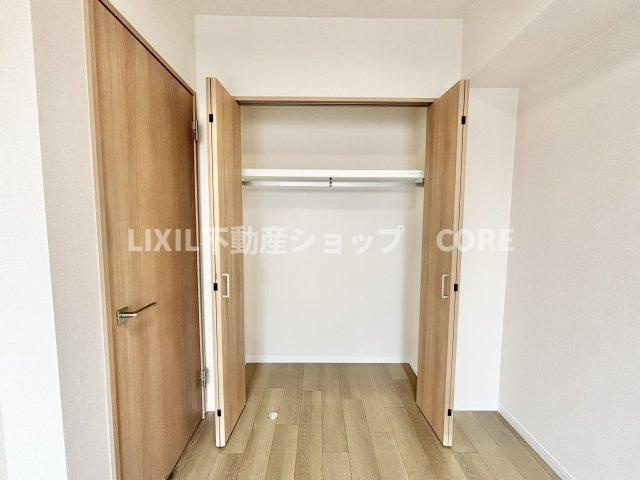各居室にはクローゼットが備え付けられており、居室の広さを有効に使えます。