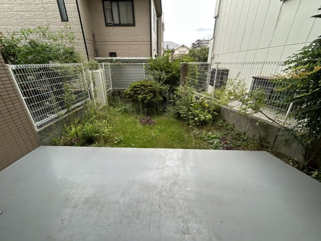 専用庭付き