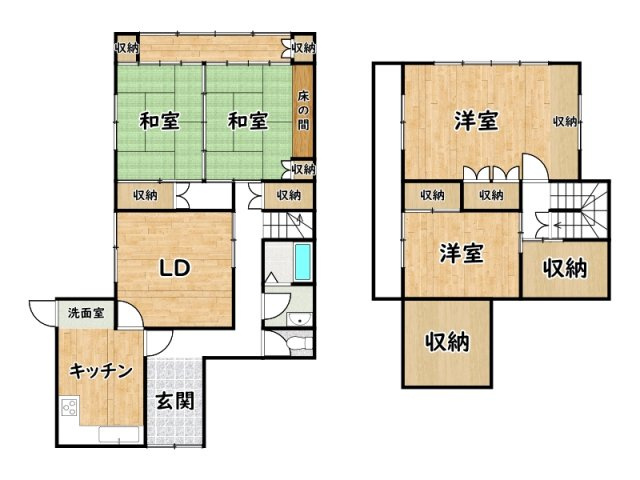 間取り：328000628376