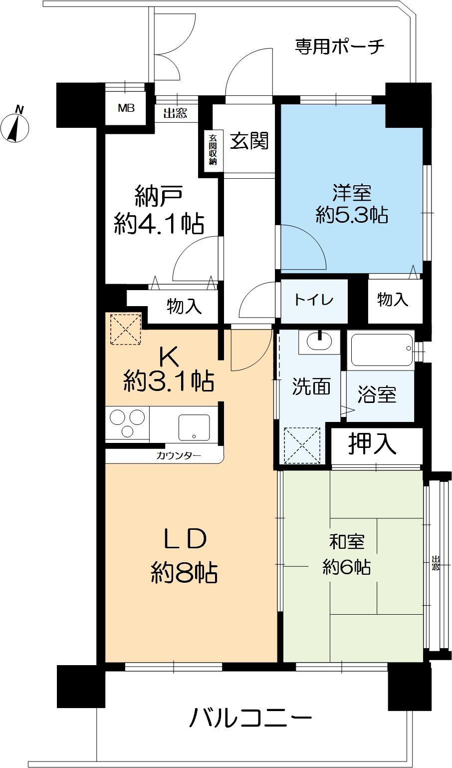 間取り：328000687946