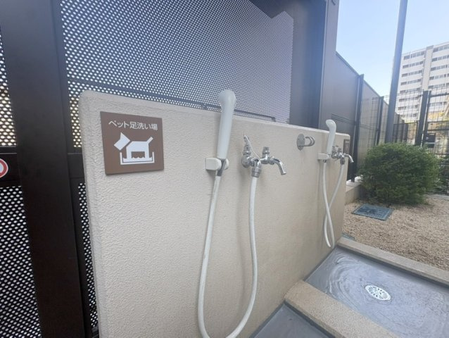 共用部・ペット足洗い場