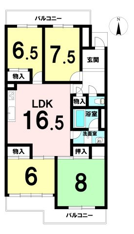 間取り：323000480848