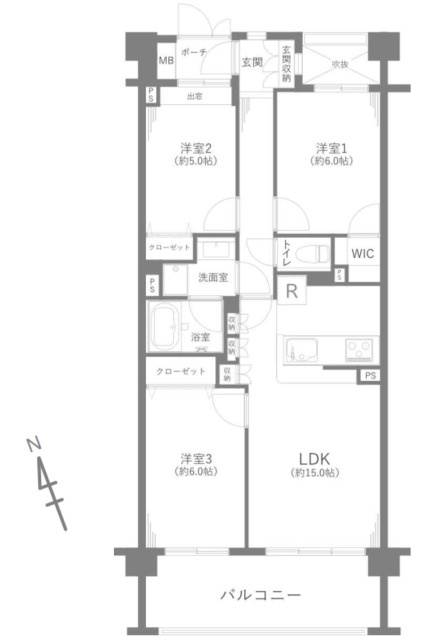 間取り：313004827726