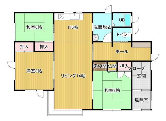 detached 北海道岩見沢市有明町南1-20