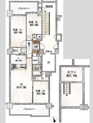 間取り：314002785596