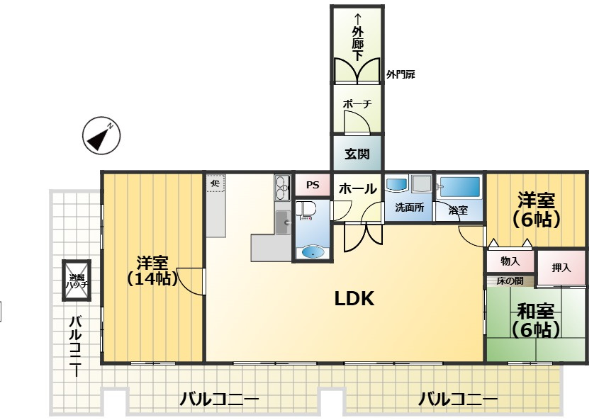 間取り：346000041727