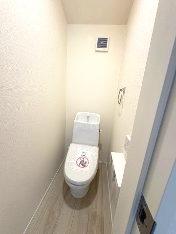 現地写真。1階のトイレです。
