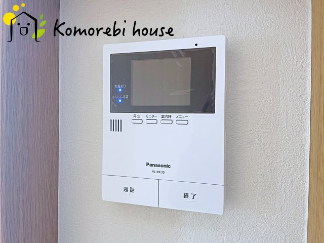 モニター付インターホンです
