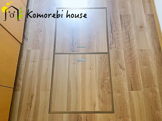 床下収納です