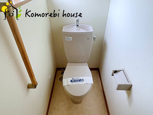 清潔感のあるトイレです